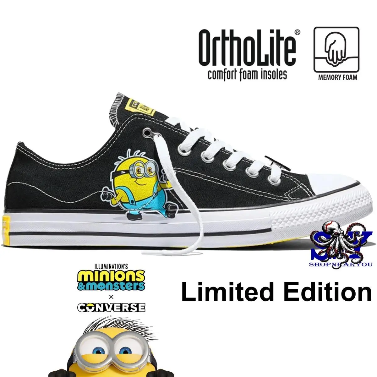 Converse shoes - Converse Chuck Taylor All Star Low - A21404C - Black 6