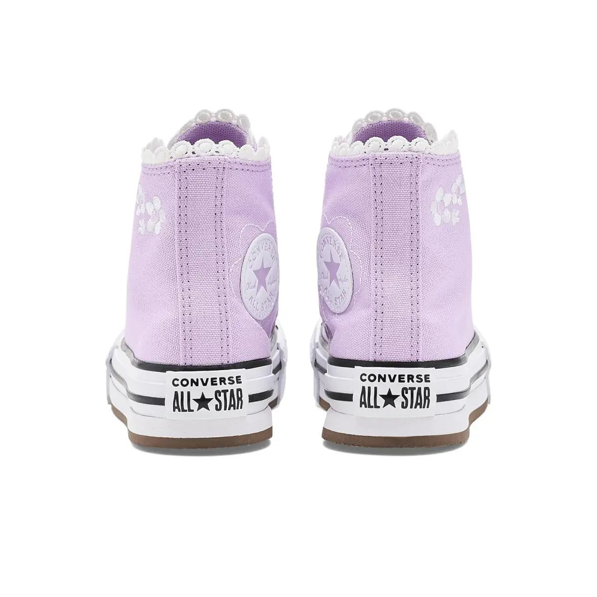 Converse shoes - Lavender Latte/White/Black 5