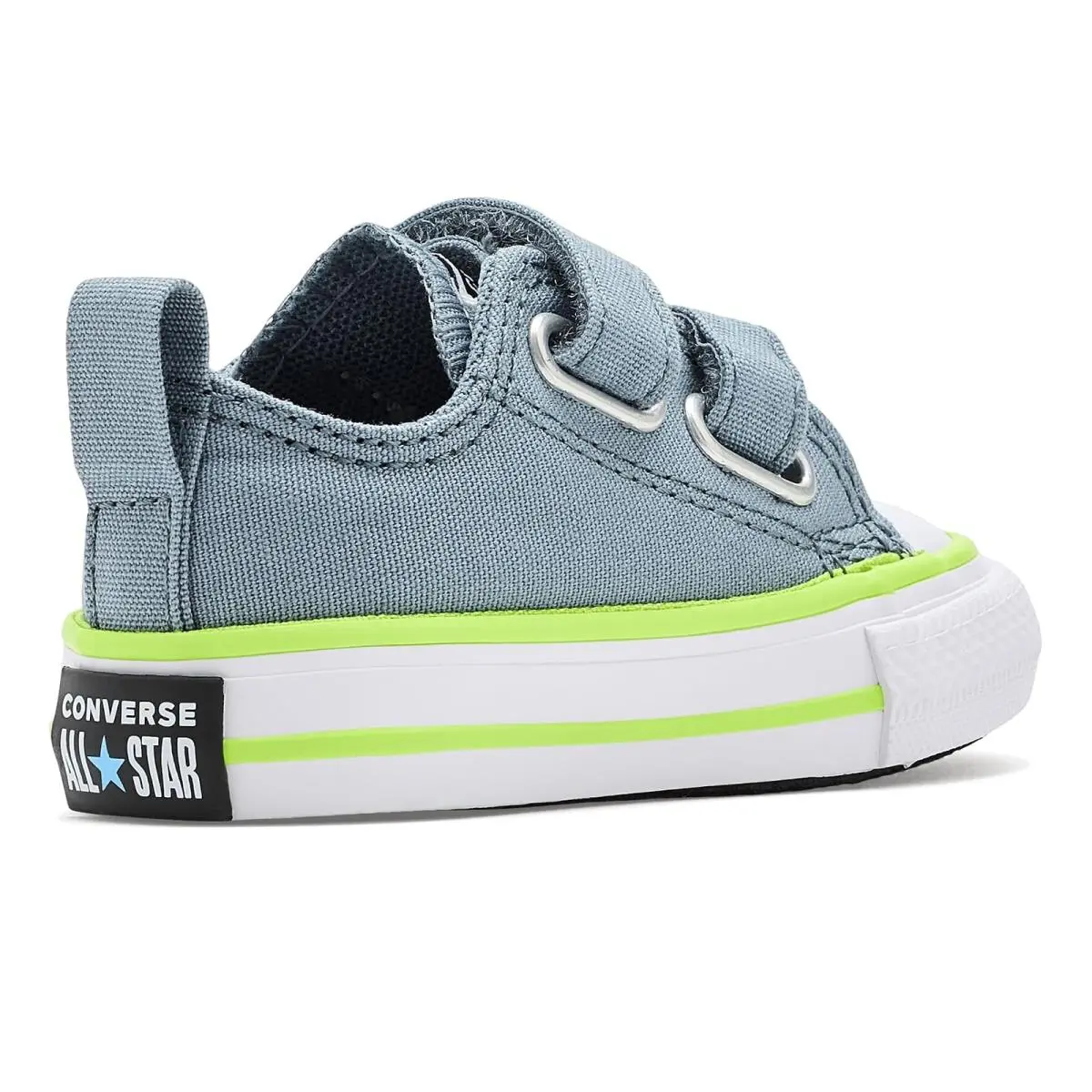 Converse shoes - Grey New World/Neon Mantis 1