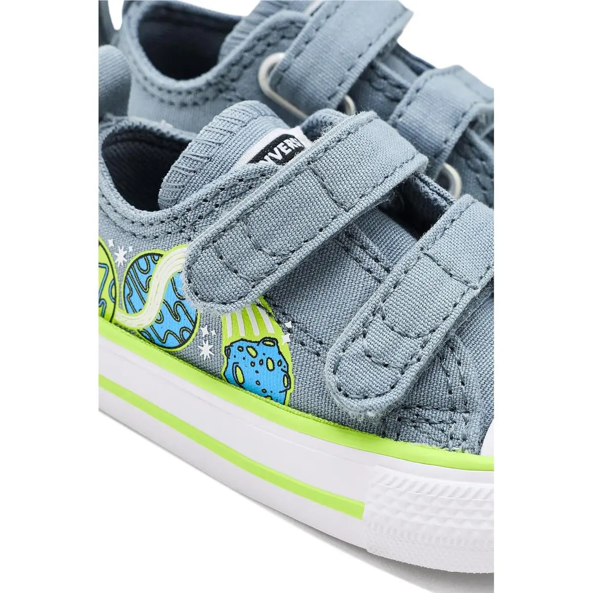 Converse shoes - Grey New World/Neon Mantis 11