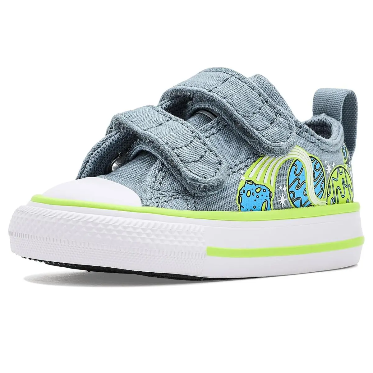 Converse shoes - Grey New World/Neon Mantis 6