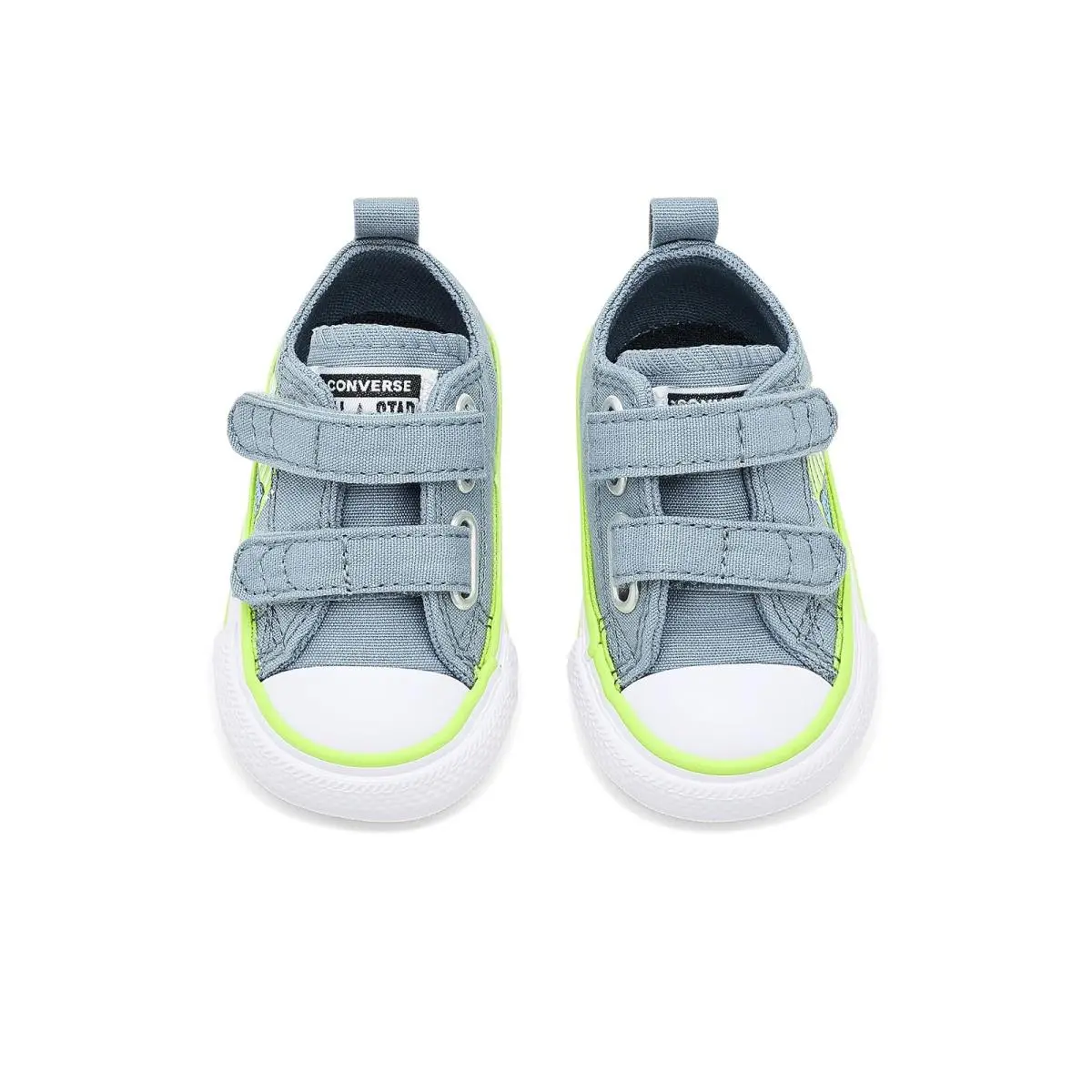 Converse shoes - Grey New World/Neon Mantis 7