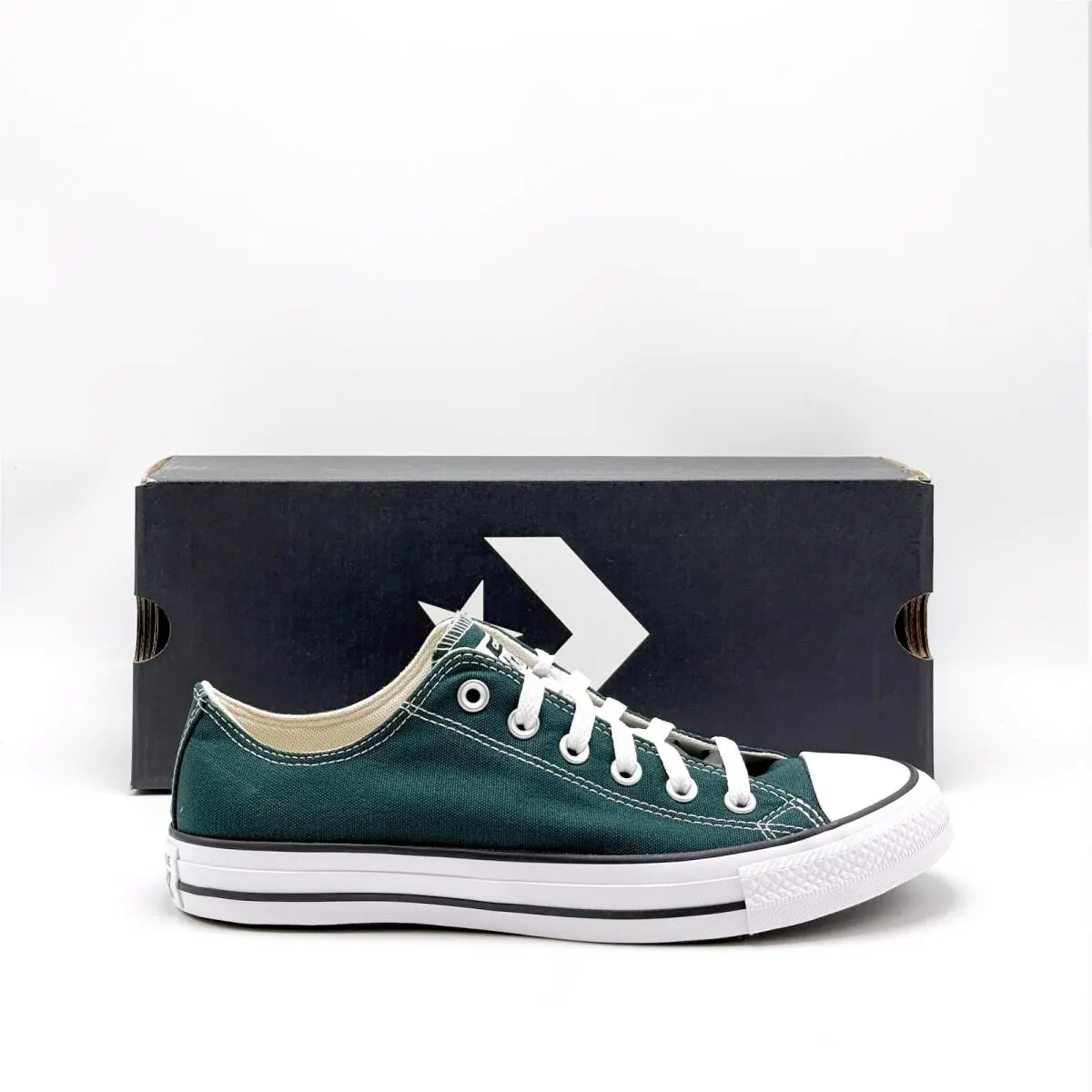 Unisex Converse Chuck Taylor All Star OX Low Steel Pine Green A18101F