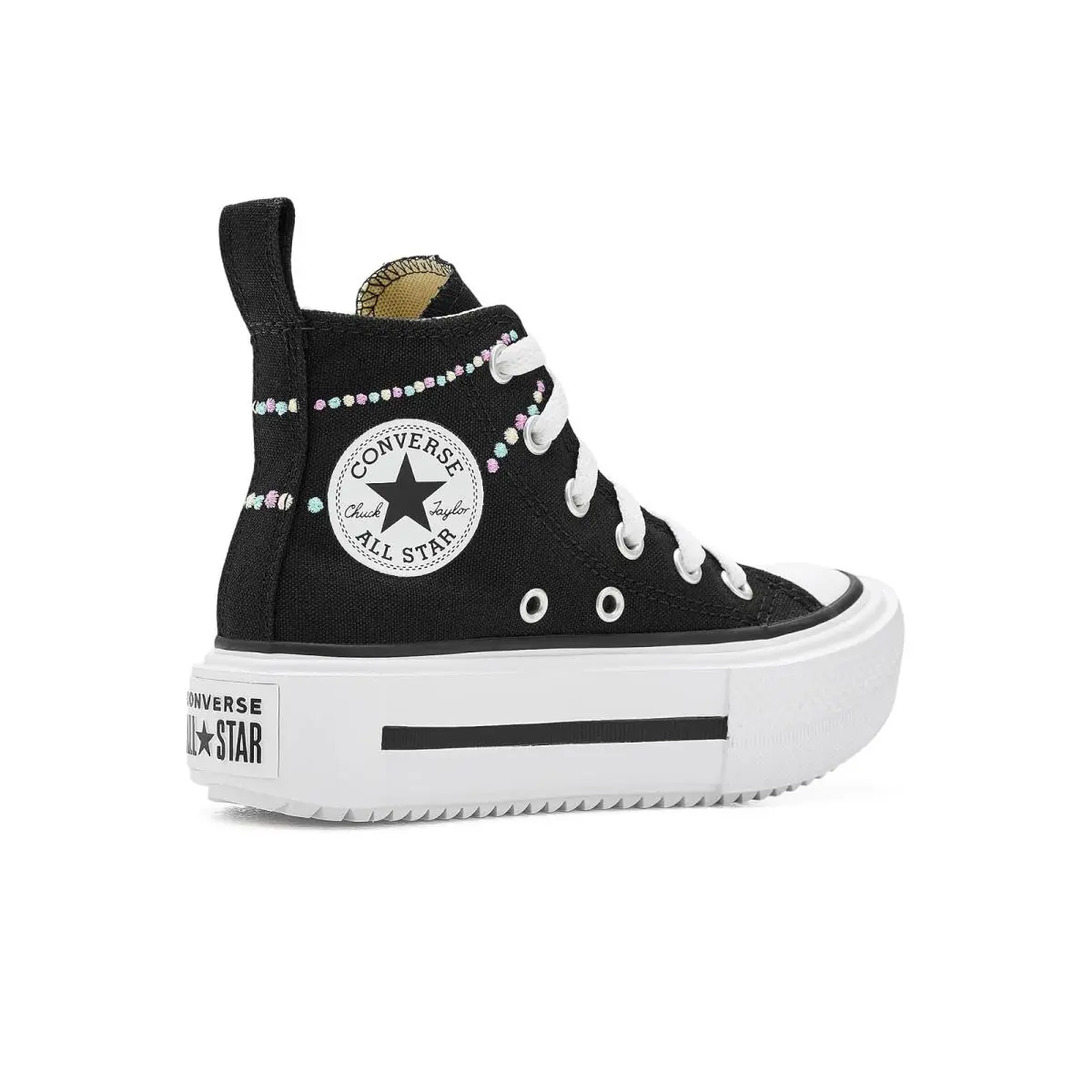 Converse shoes - Black/Lt Shocking Orchid/White 1
