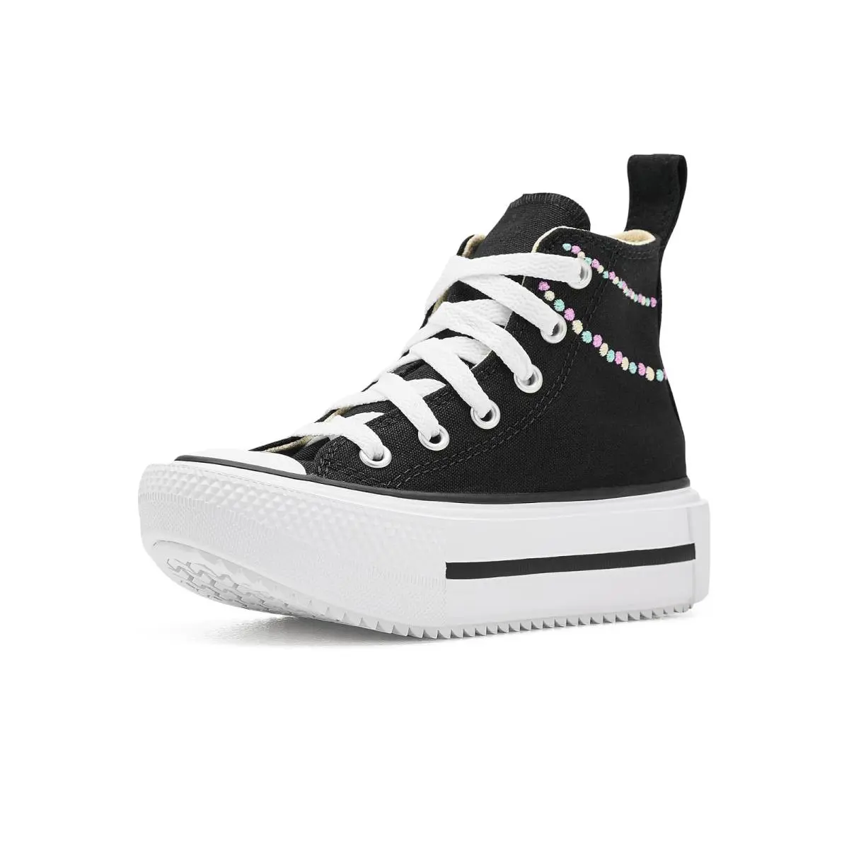 Converse shoes - Black/Lt Shocking Orchid/White 6