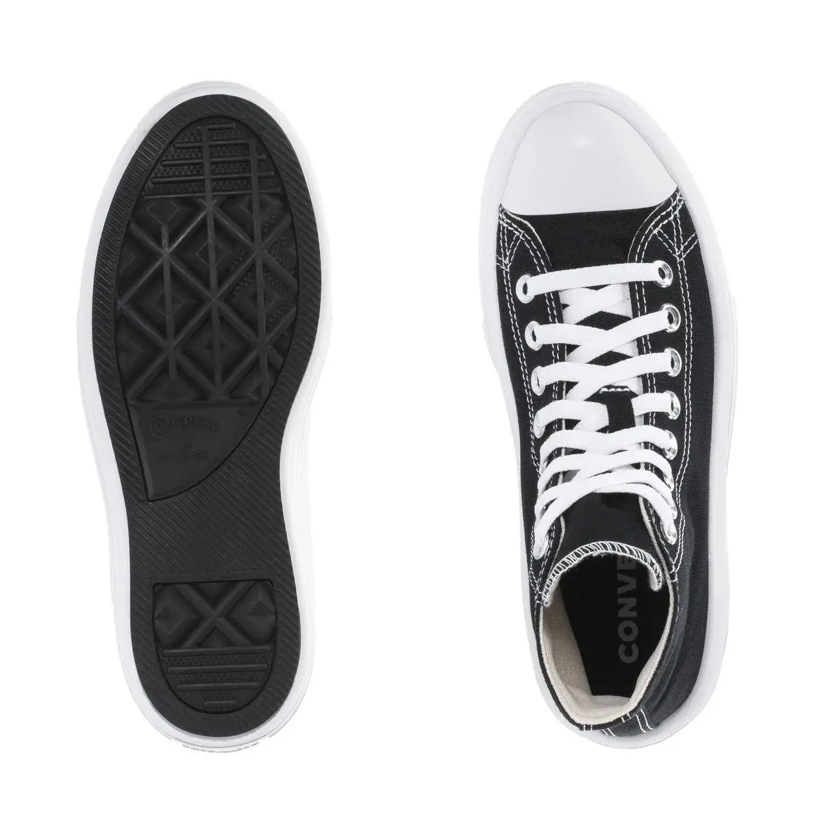 Converse shoes - Black / Natural Ivory / White 8