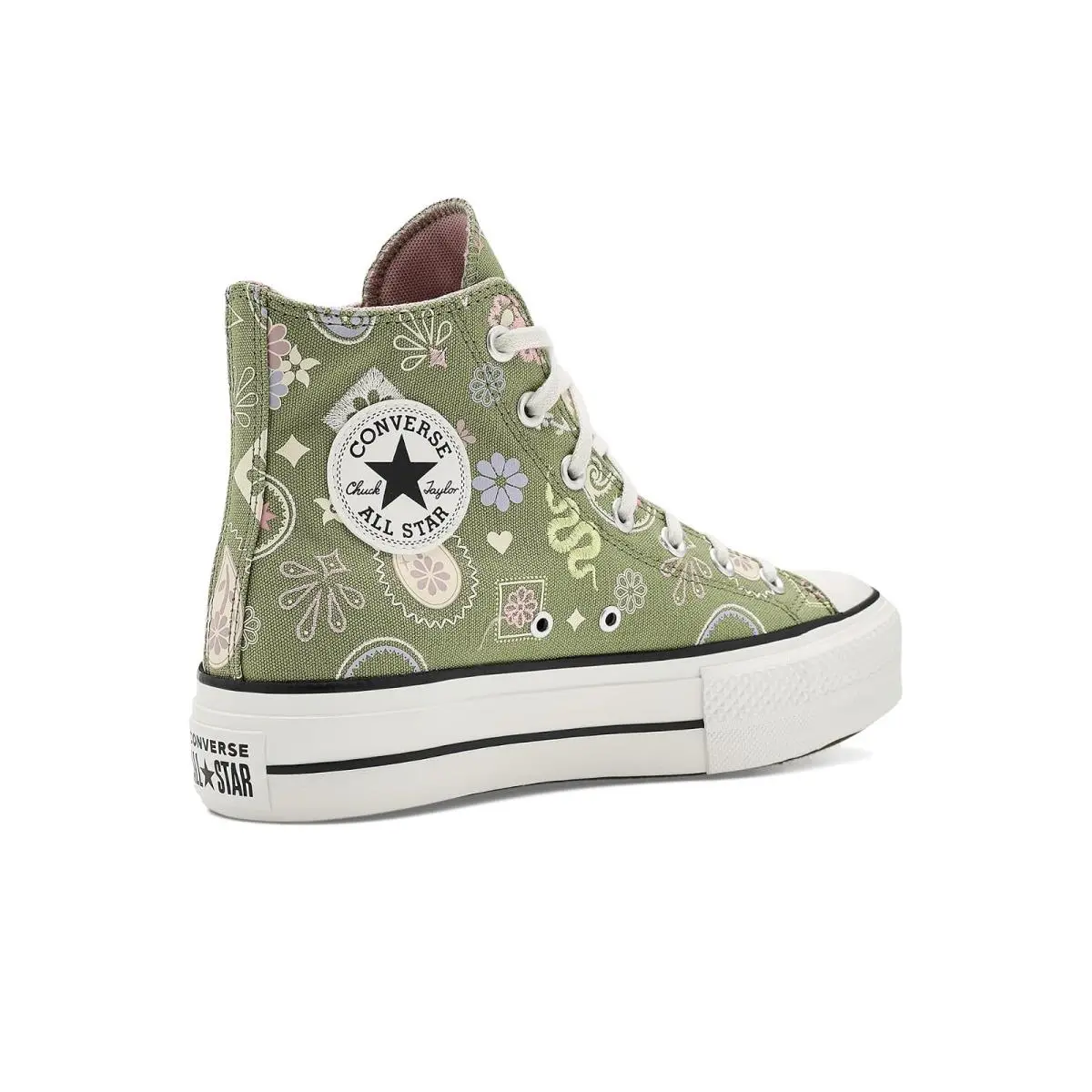 Converse shoes - Olive Android/Petal Pit 1