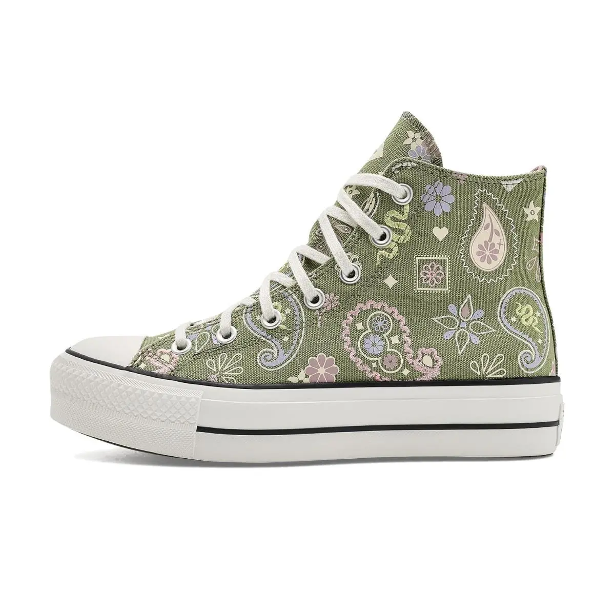 Converse shoes - Olive Android/Petal Pit 2