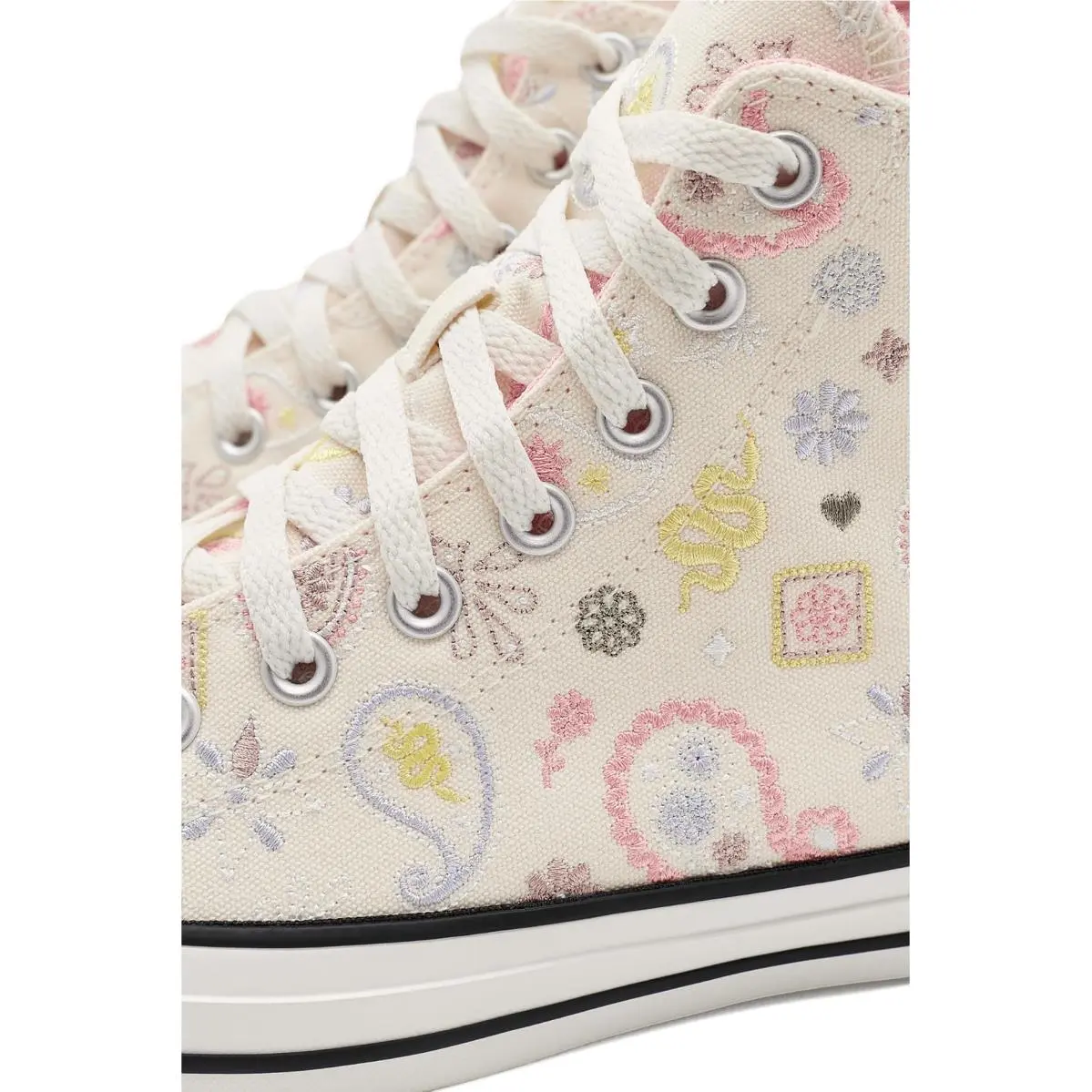 Converse shoes - Egret/Olive Android/Petal Pit 4