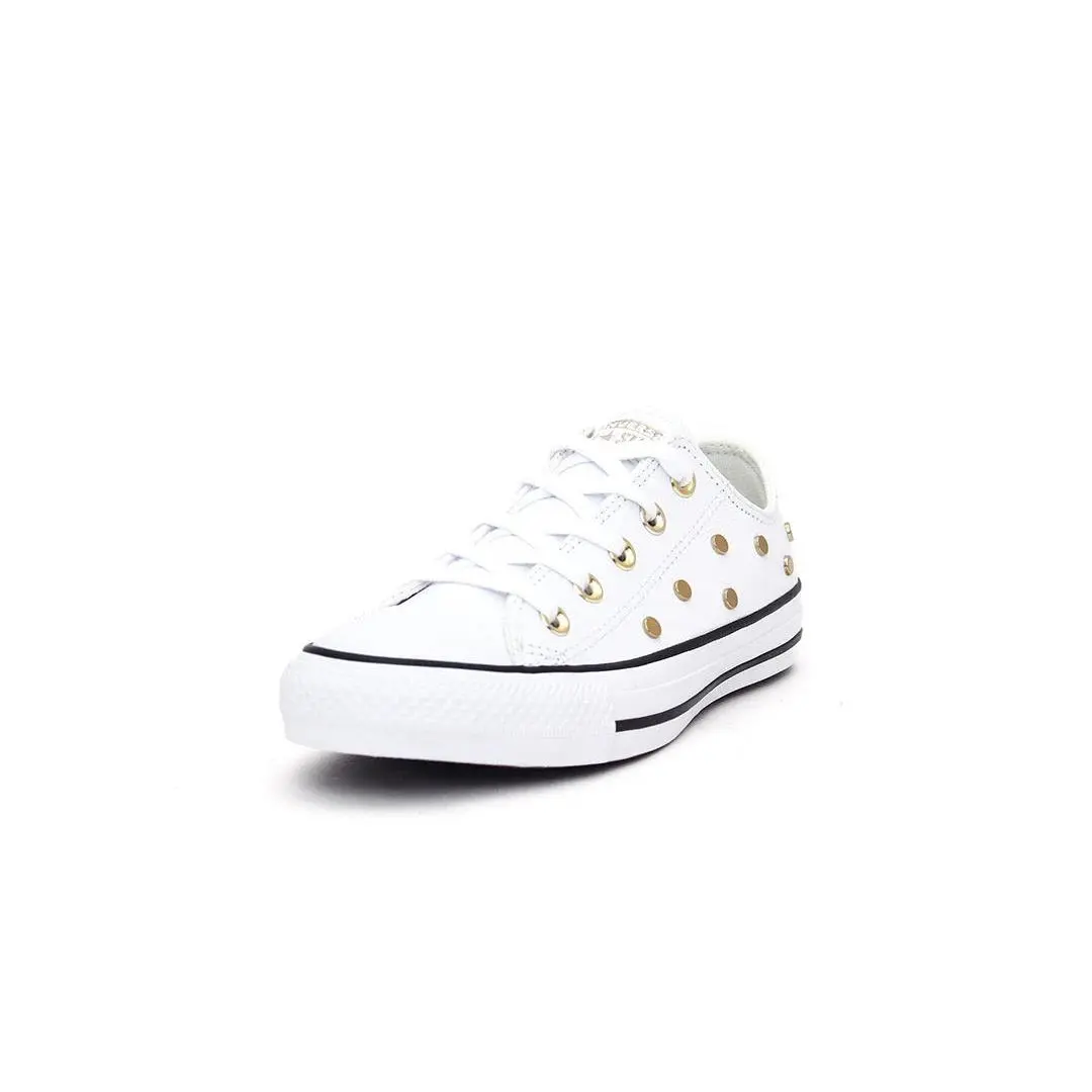 Converse shoes - White / Light Gold / Black 9