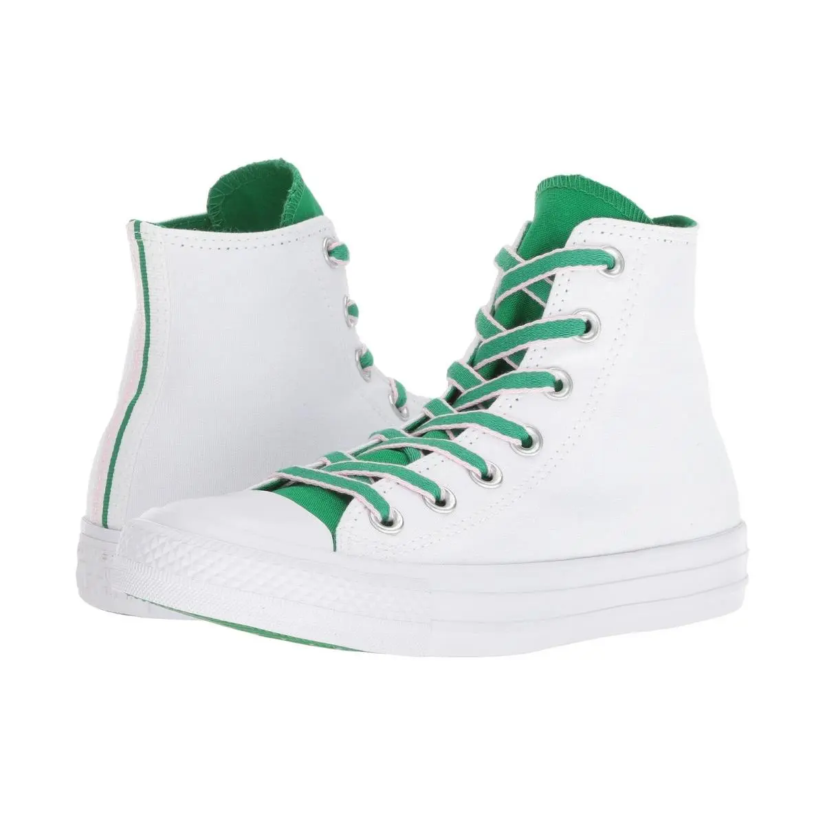Converse shoes - WHITE GREEN 8