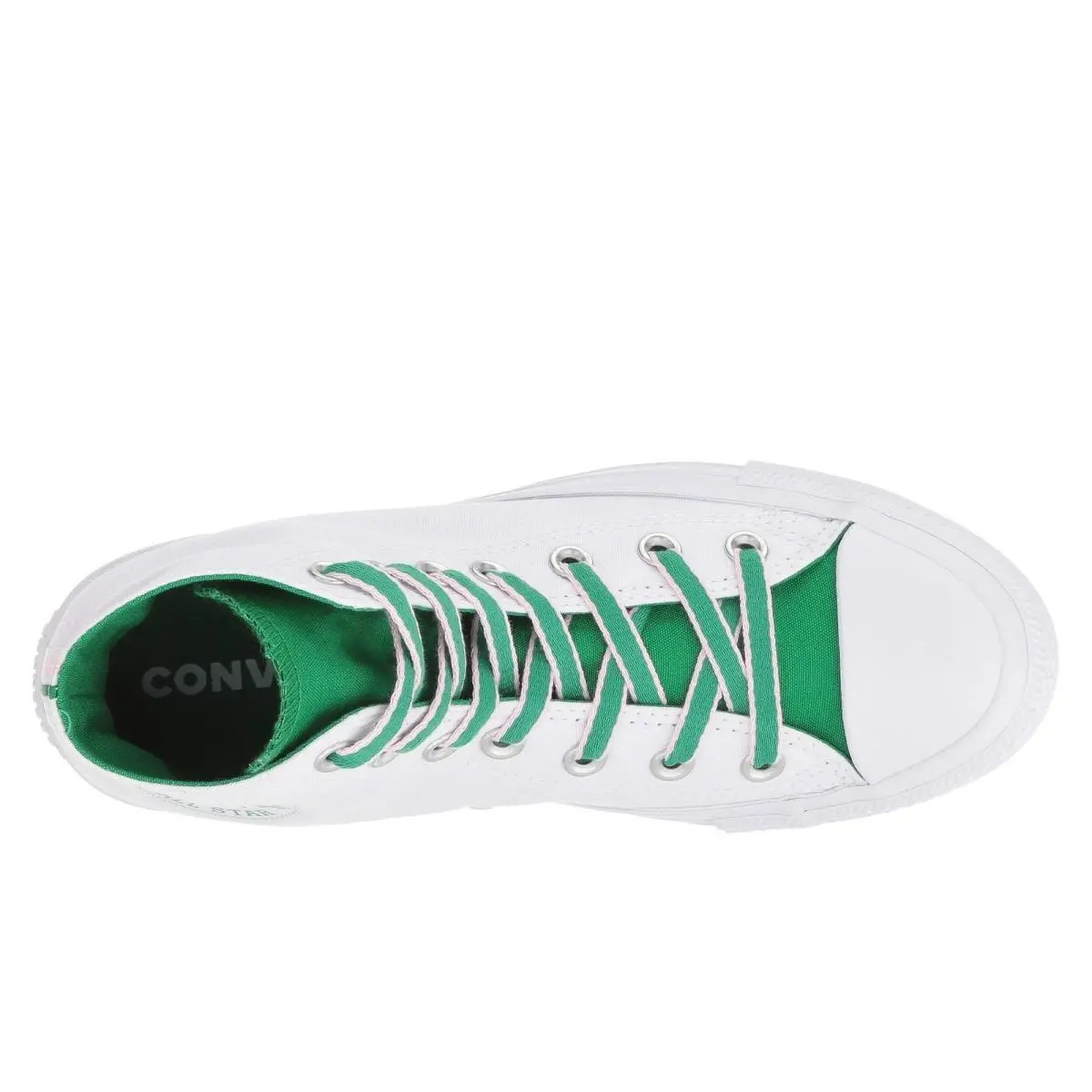 Converse shoes - WHITE GREEN 11