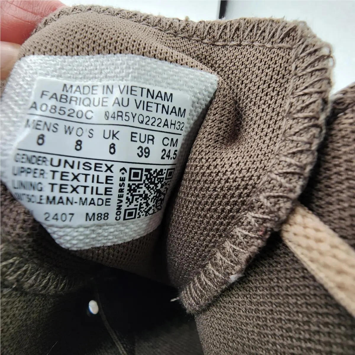 Converse shoes - Converse Chuck Taylor All Star High Top - A08520C - Brown 8