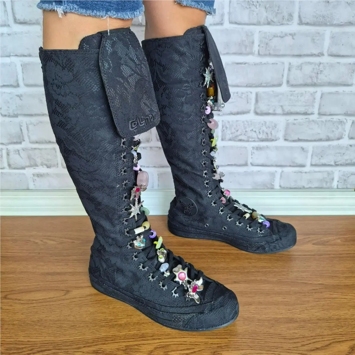 ⭐collina Strada x Converse Chuck 70 Xxhi Size 9.5 Women`s Boots Black A19050C⭐