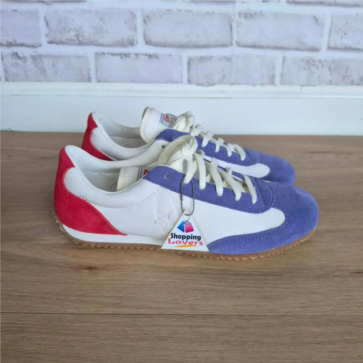 ⭐converse Jogger Low Top Size 6 Men`s Shoes Sneakers White Blue A19435C⭐