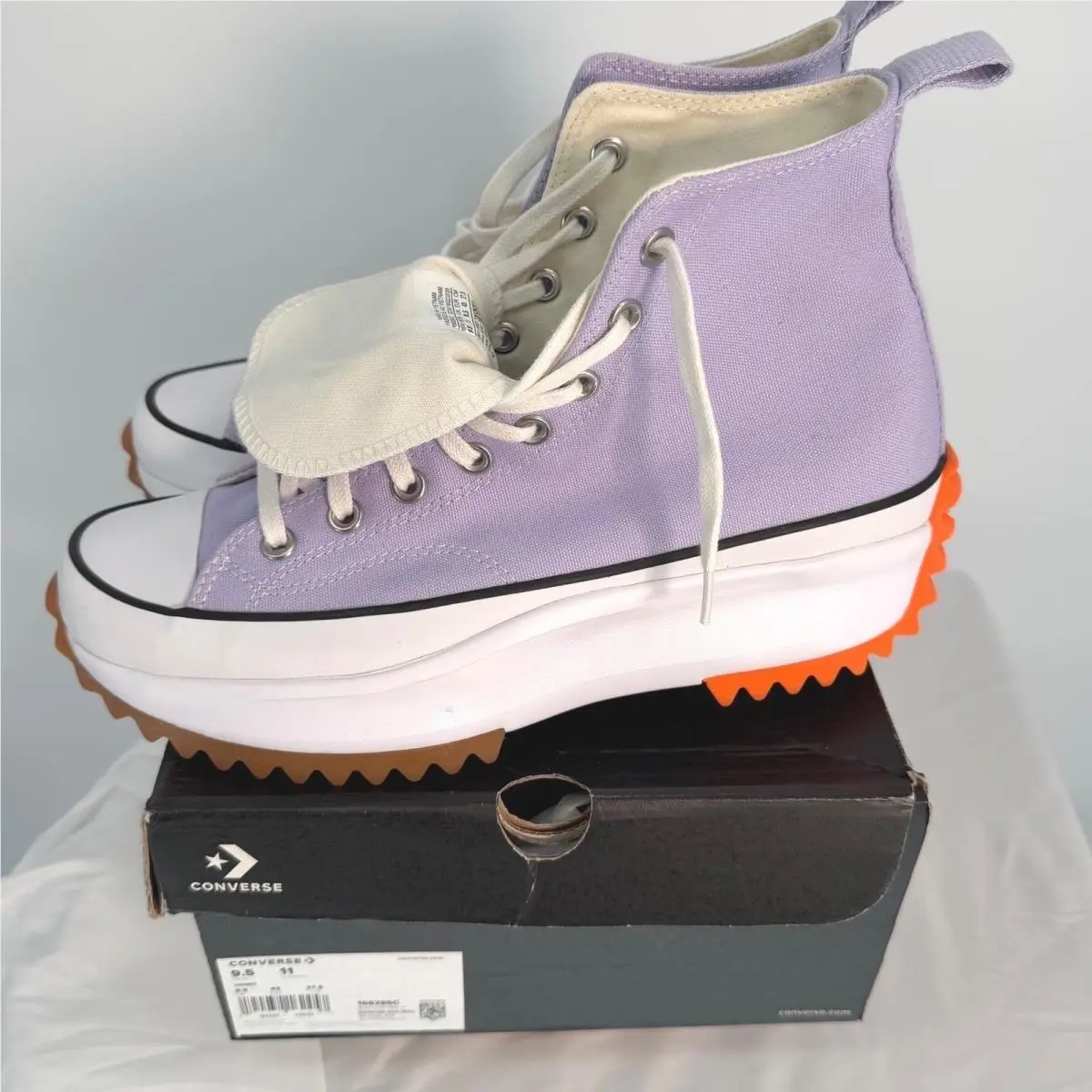 Converse shoes - Run Star Hike High Top - Purple 9