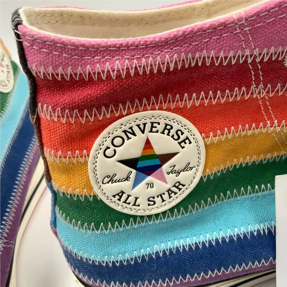 Converse shoes - Chuck 70 Pride Rainbow Stripes - Multicolor 3
