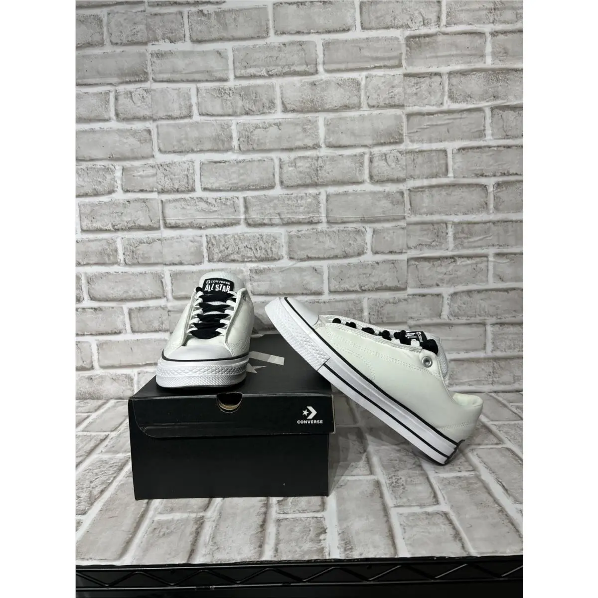 Converse Chuck Taylor All Star Puffed Ox Sneaker Size 10 White/black A14722C