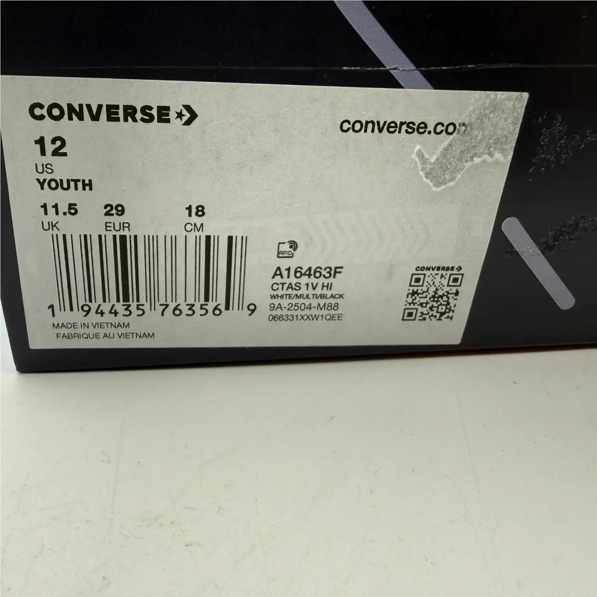Converse shoes - Chuck Taylor All Star 1V Hi - White 0