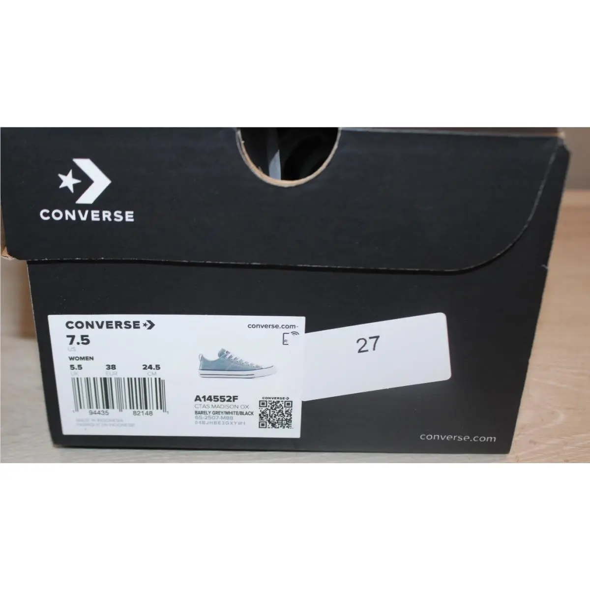 Converse shoes - Converse Madison Ox - Madison - Gray 0