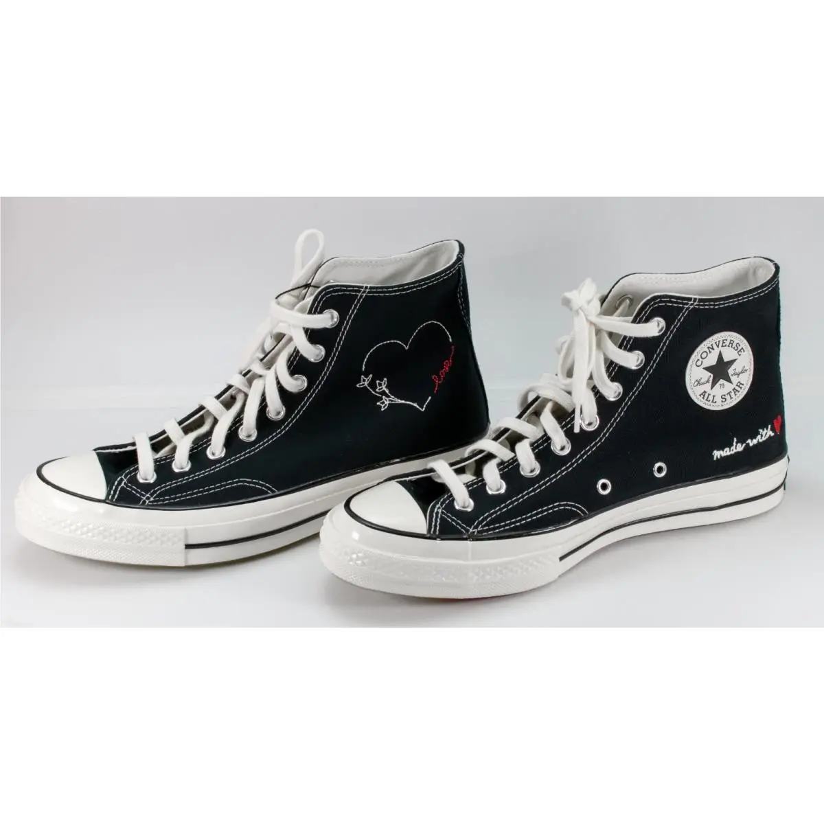 Converse shoes - Valentine’s Day - Day - 171118C - Black (UPC: 194432813182) 1