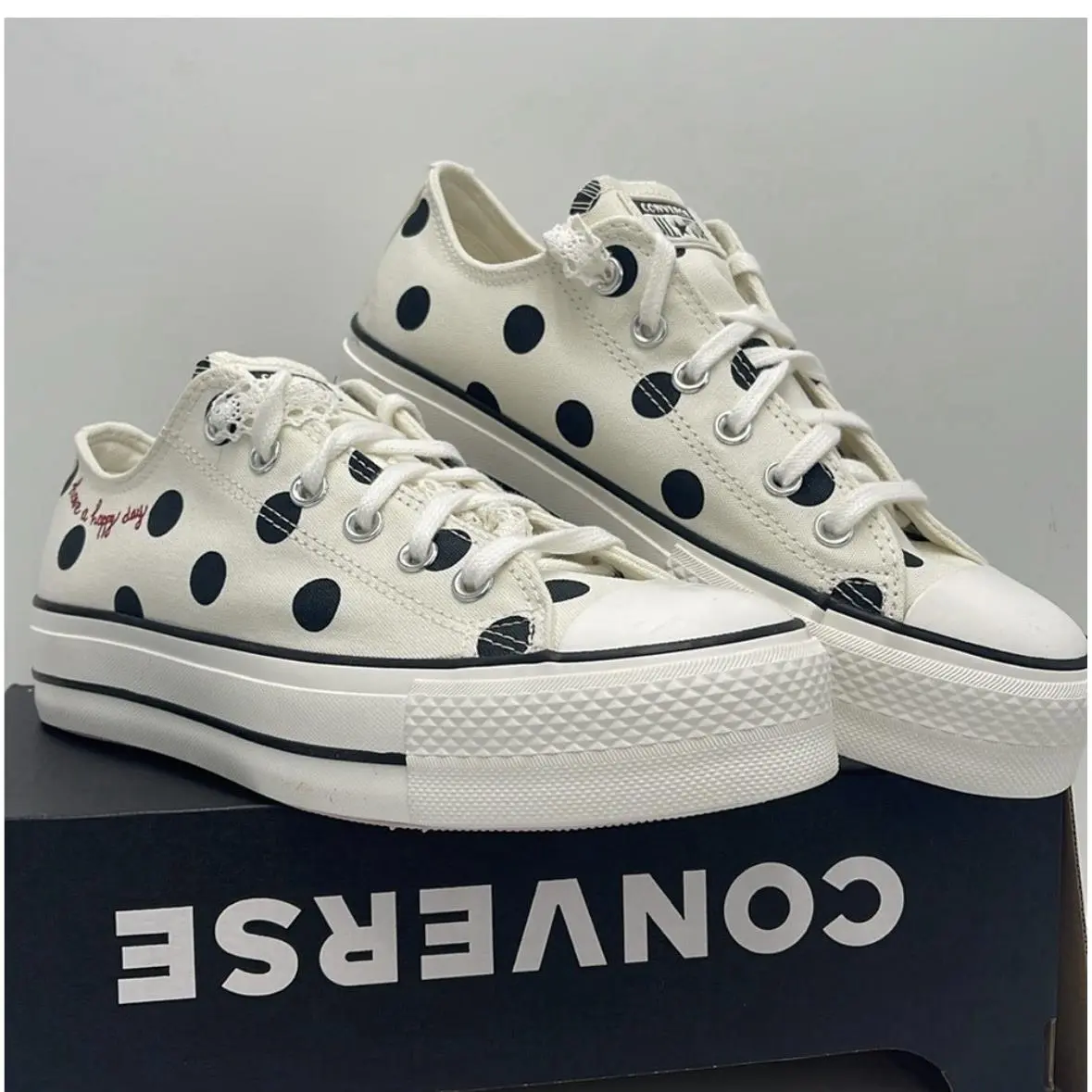 Converse shoes - Converse Chuck Taylor All-Star Lift Platform - Egret/Black/Days Ahead (UPC: 0194435401805) 2