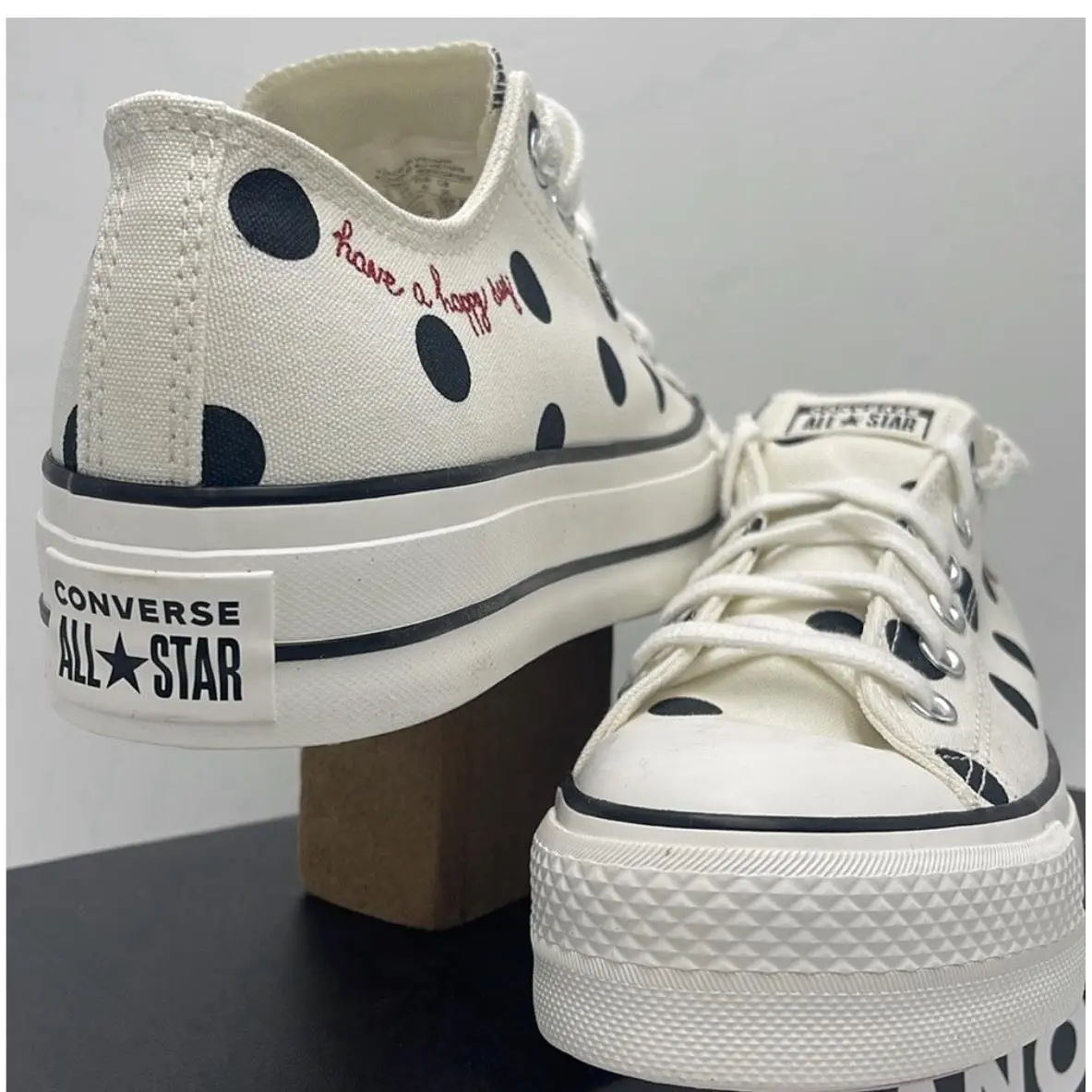 Converse shoes - Converse Chuck Taylor All-Star Lift Platform - Egret/Black/Days Ahead (UPC: 0194435401805) 5