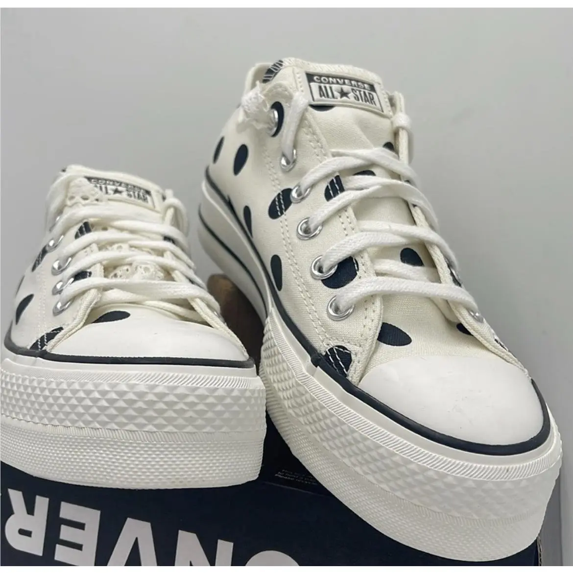 Converse shoes - Converse Chuck Taylor All-Star Lift Platform - Egret/Black/Days Ahead (UPC: 0194435401805) 3
