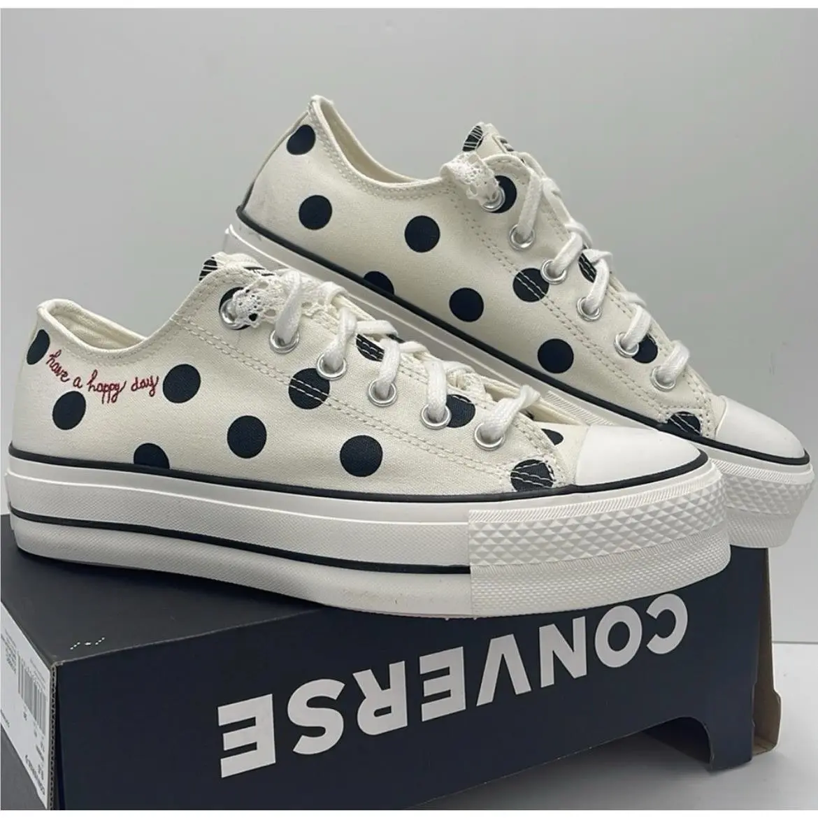 Converse shoes - Converse Chuck Taylor All-Star Lift Platform - Egret/Black/Days Ahead (UPC: 0194435401805) 4