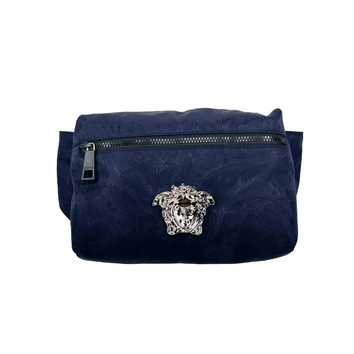 Medusa Navy Nylon Belt Bag Waist Fanny Pack Purse by Versace