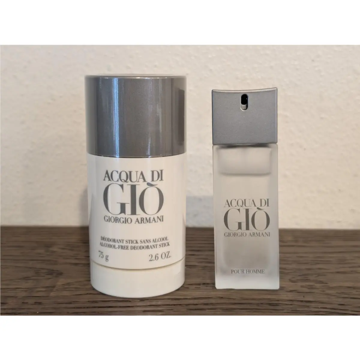 Giorgio Armani Acqua di Gio Deodorant Stick 2.6 oz + 20ml Eau De Toilette