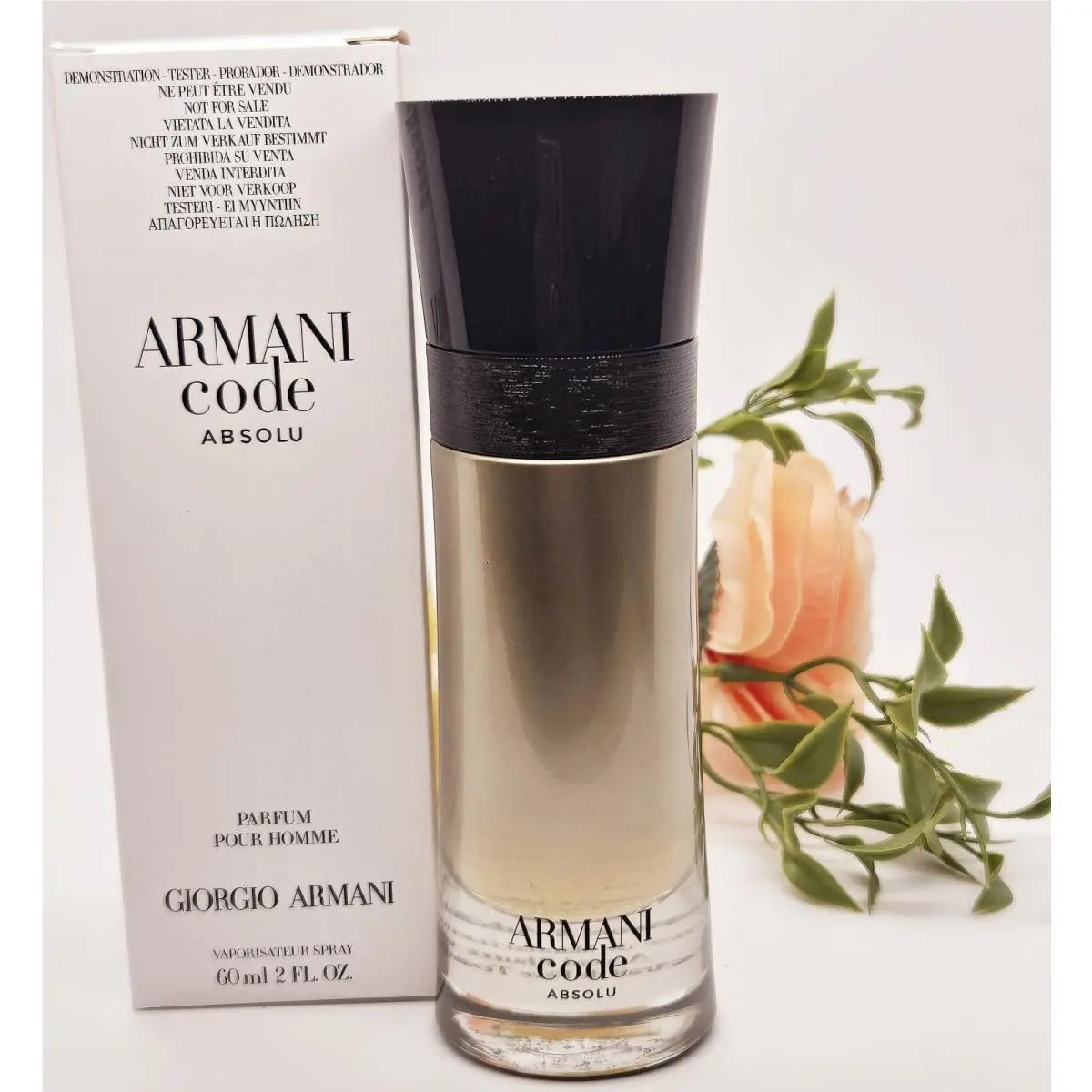 Giorgio Armani Code Absolu 2 oz Eau de Parfum Spray For Men Old Fomular