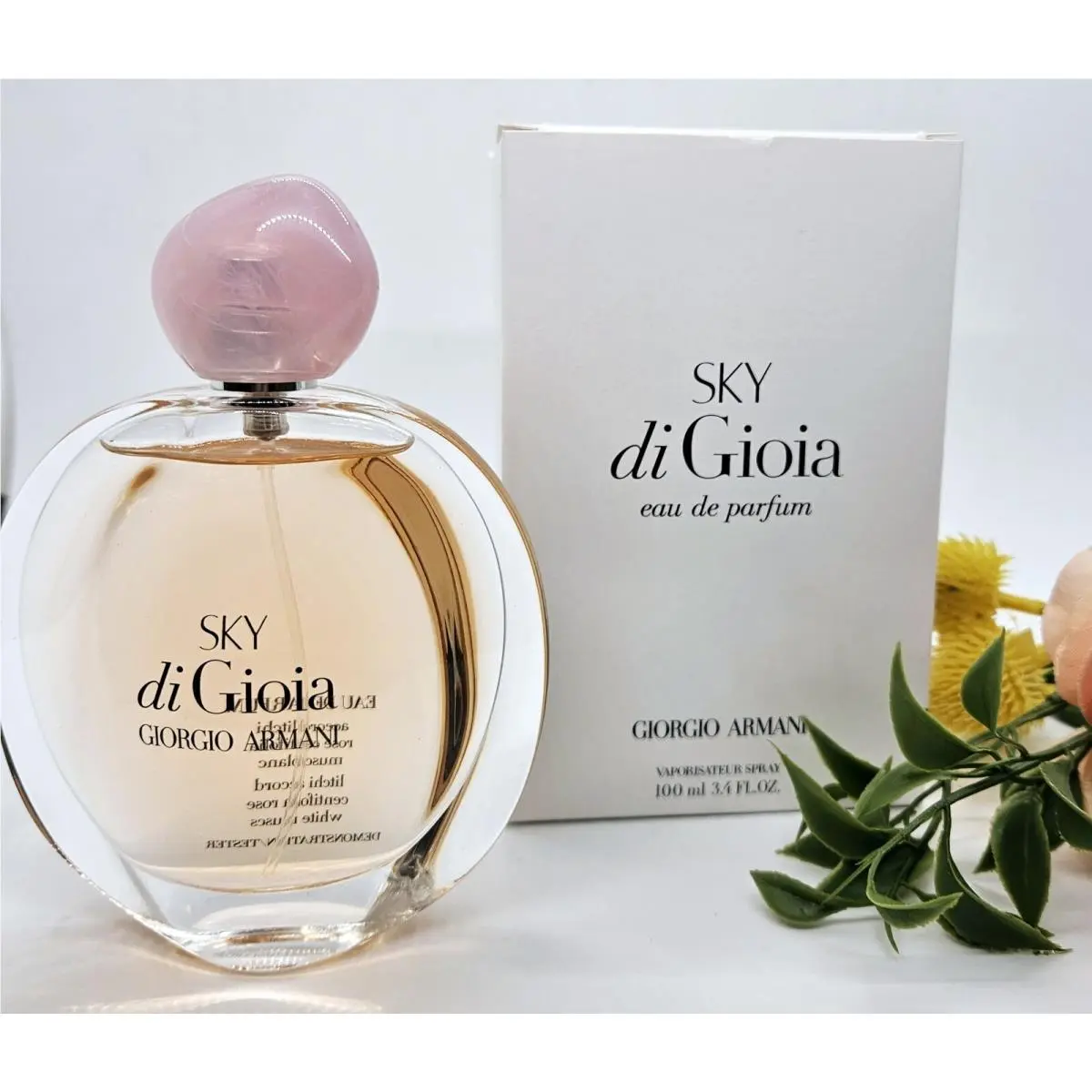 Sky di Gioia by Giorgio Armani For Women Eau de Parfum Spray 3.4 OZ White Box