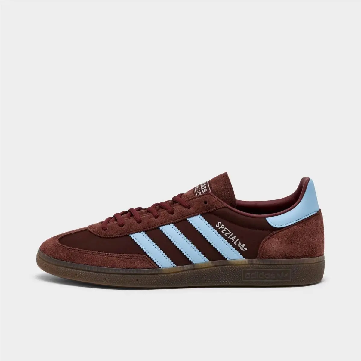 Men`s Adidas Originals Handball Spezial Fox Brown/clear Sky/gum IH6596 200