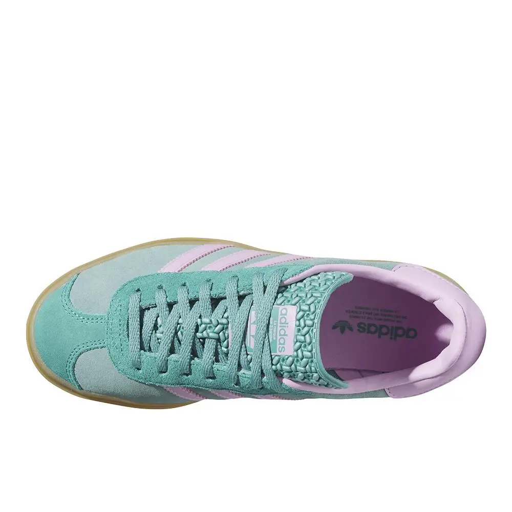 Adidas shoes - adidas Gazelle Bold Lace Up - JS3894 - Green 2