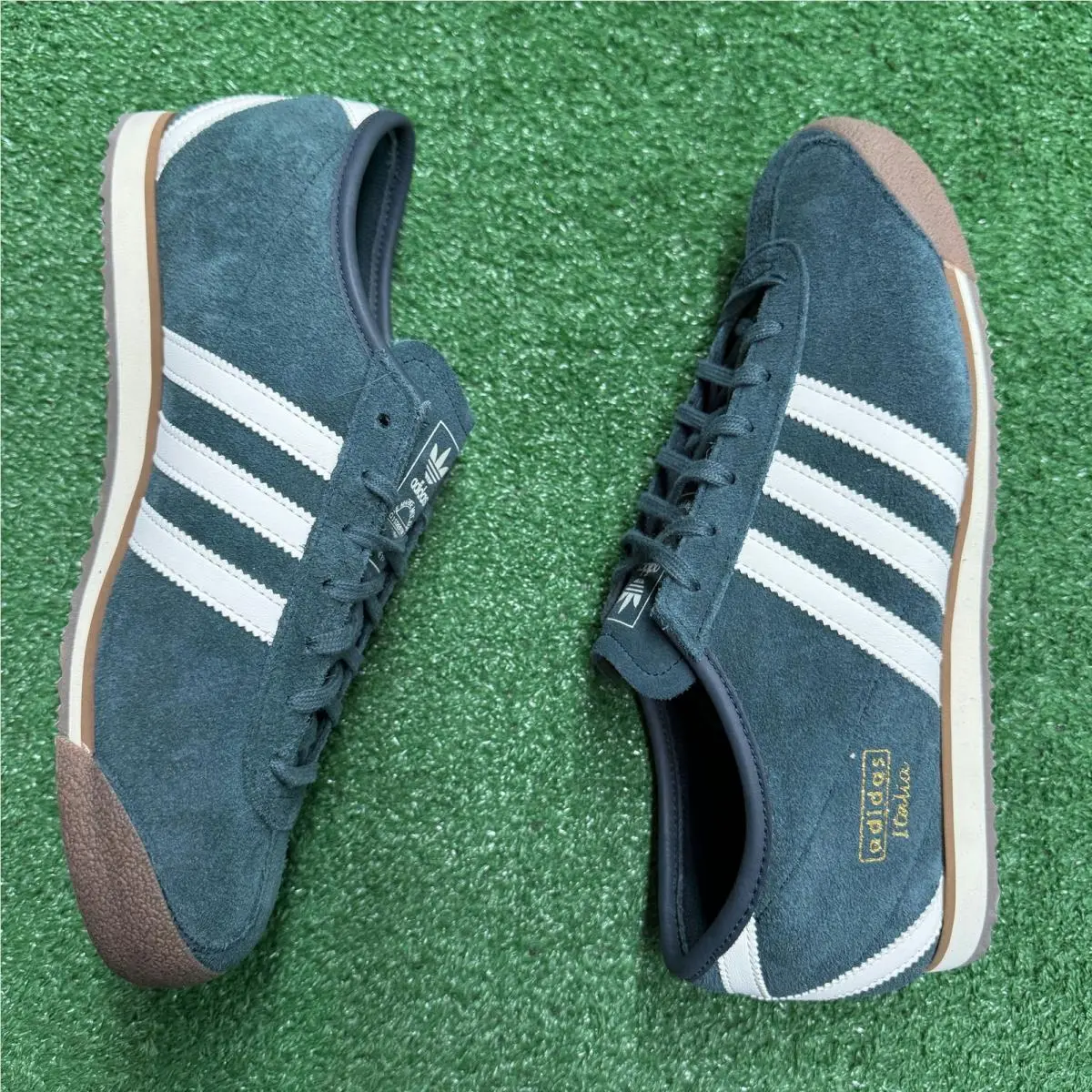 Adidas shoes - Italia 70s Aurora Ivy Off White - IH9089 - Green 6