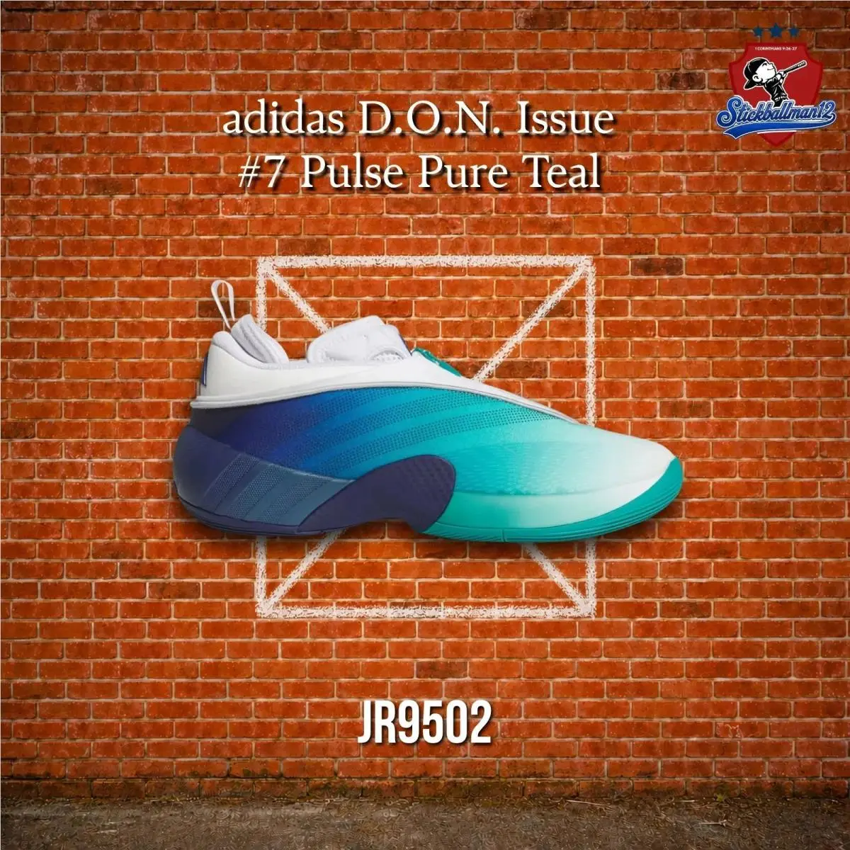 Adidas D.o.n. Issue 7 Pulse Pure Teal JR9502