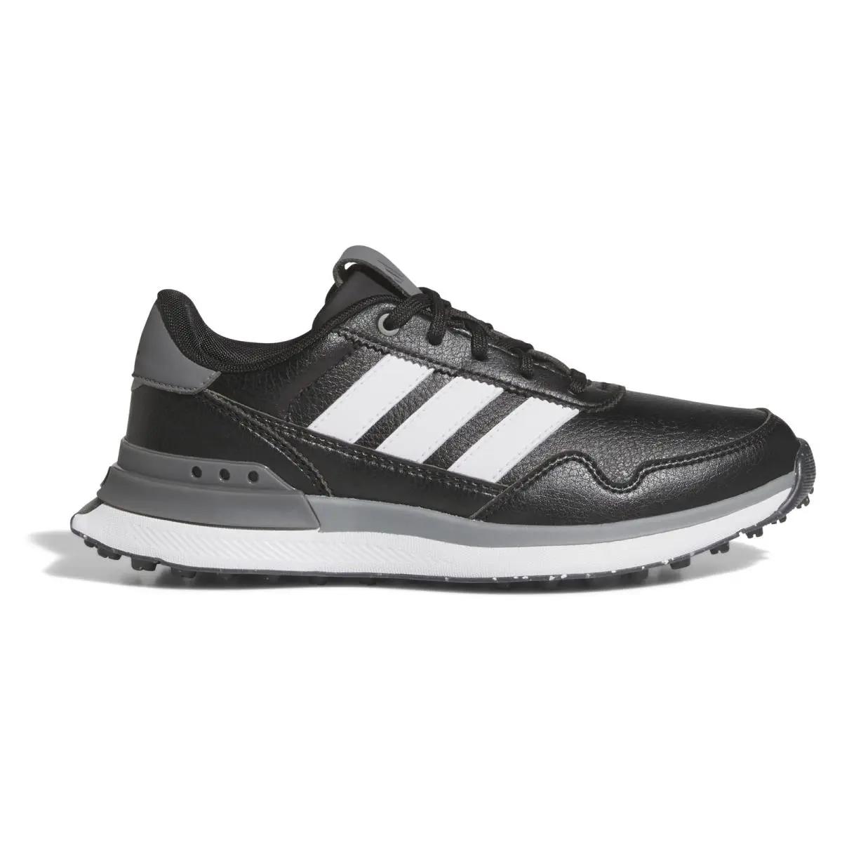 Adidas S2G 26 JR1895 Core Black Ftwr White Grey Four Junior Spikeless Golf Shoes