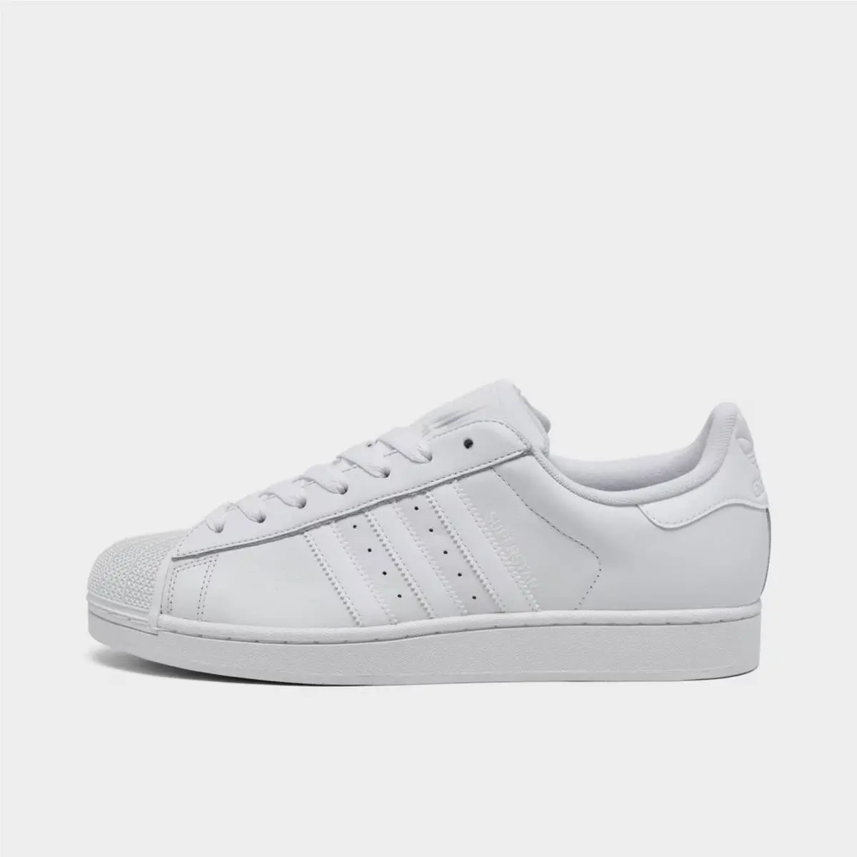 Men`s Adidas Originals Superstar II Casual Shoes White/white/white JI0080 100