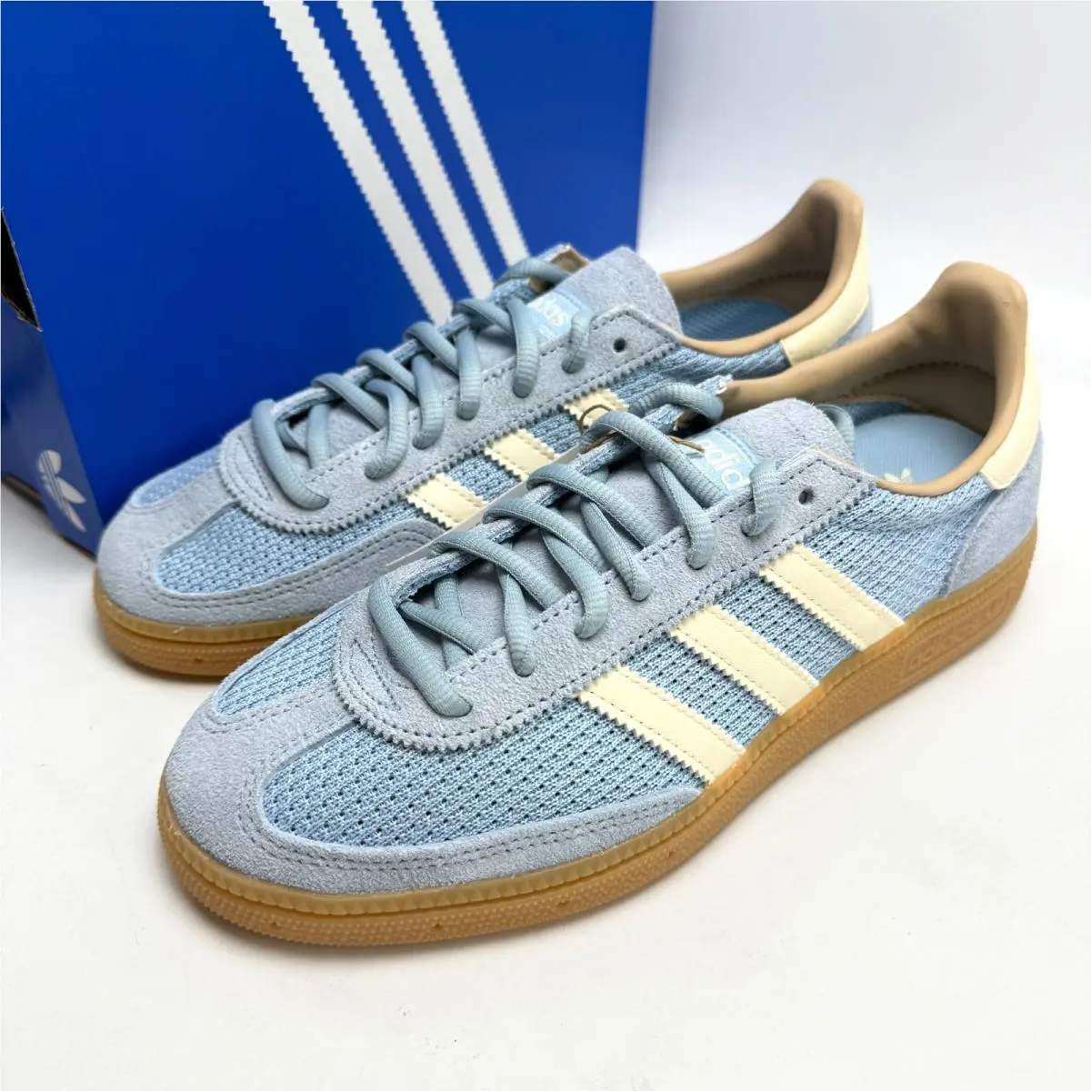 Adidas Handball Spezial Clear Sky White Warm Sandstone JS3866 Men`s sz 5-10