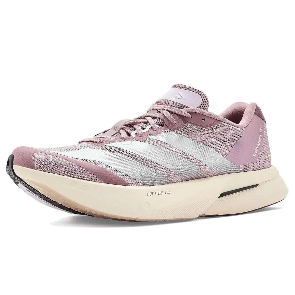 Woman`s Sneakers Athletic Shoes  Adizero Boston 13 Running Shoes Magic Mauve/Silver Metallic/Ice Lavender by Adidas