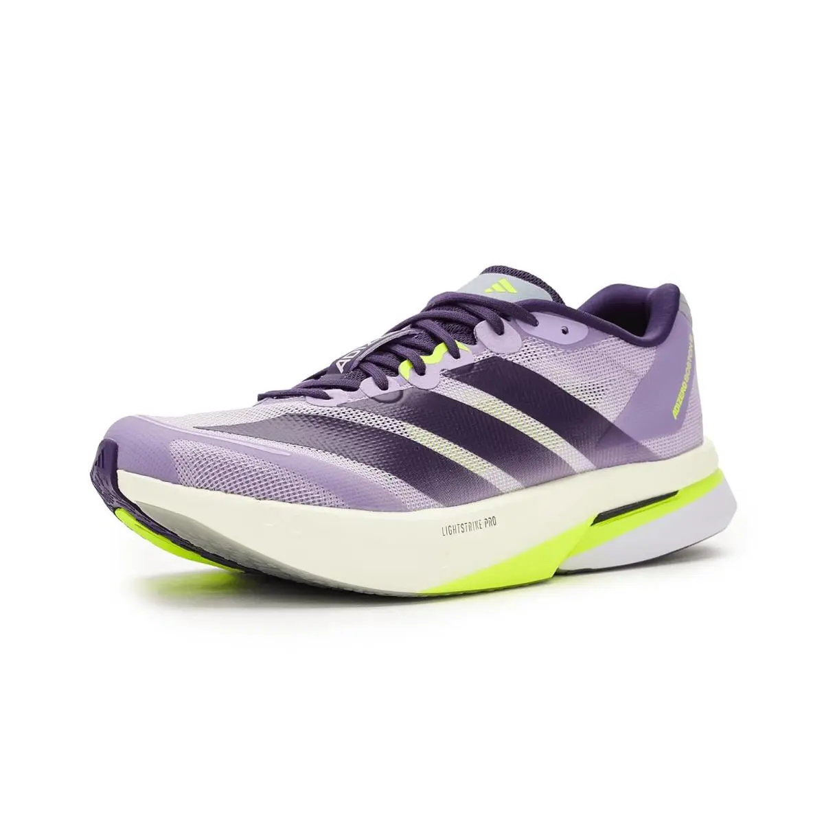 Woman`s Sneakers Athletic Shoes  Adizero Boston 13 Running Shoes Powder Plum/Aurora Plum/Preloved Violet by Adidas