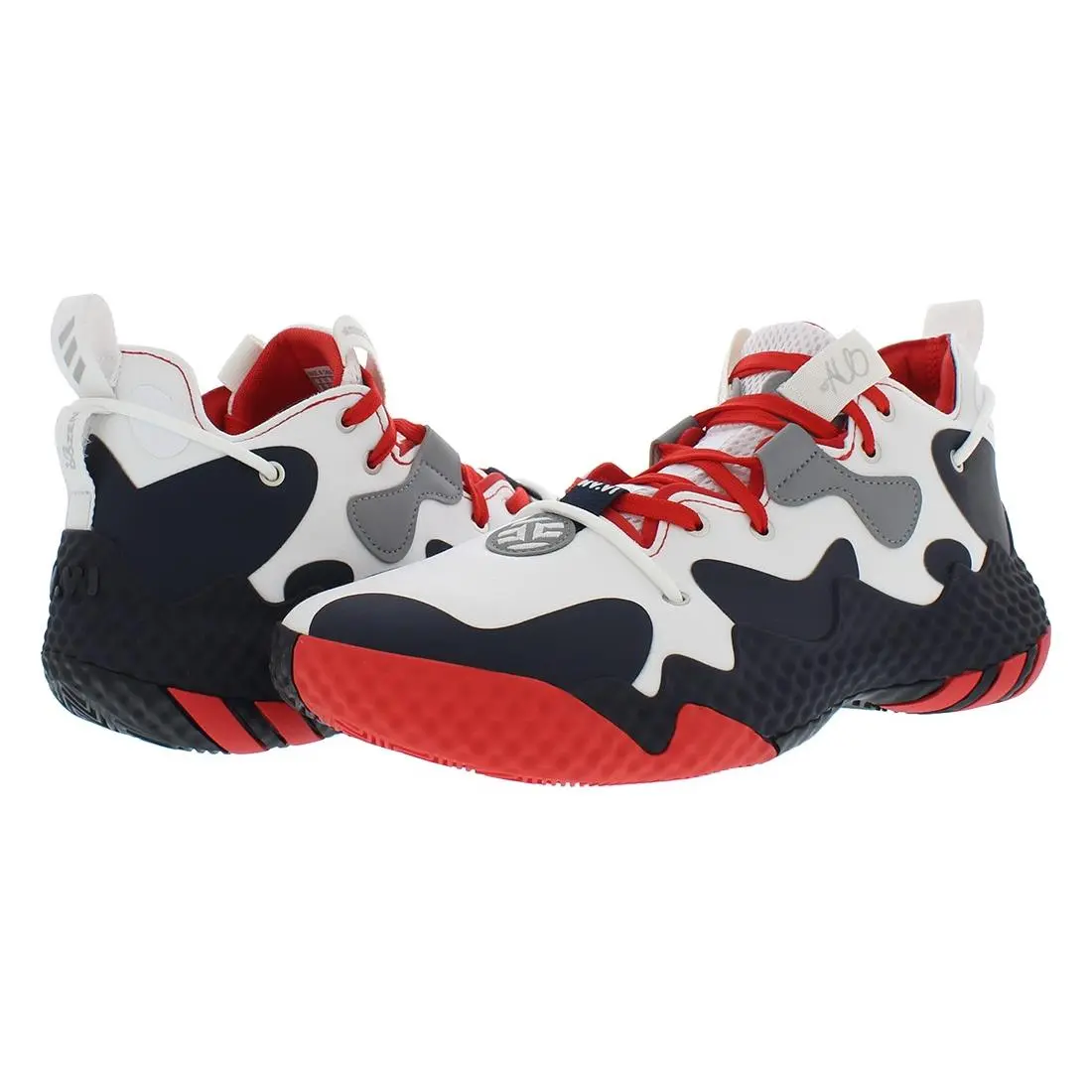 Adidas shoes - White/Black/Red, Main: White 0