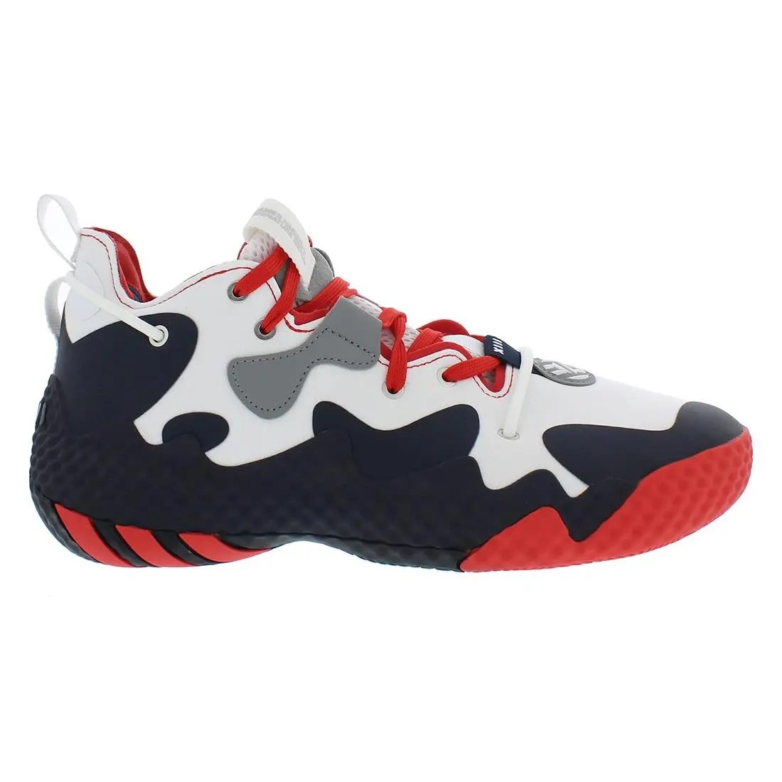 Adidas shoes - White/Black/Red, Main: White 2