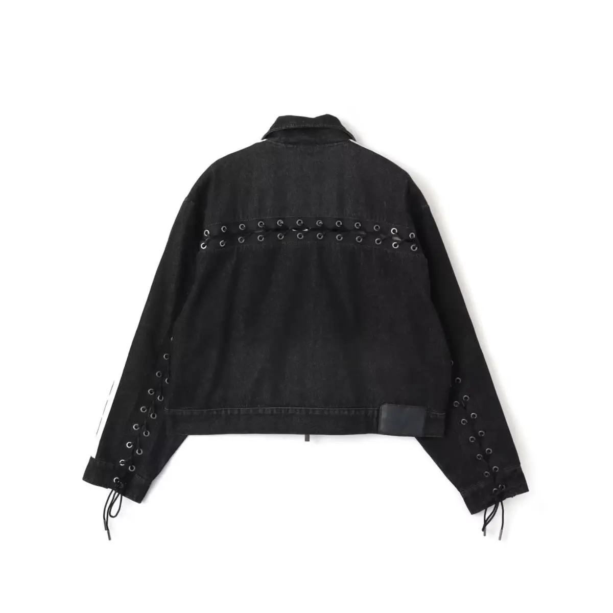Adidas clothing - ADIDAS ORIGINALS DENIM LACING FB JACKET - KS1394 - Black 1