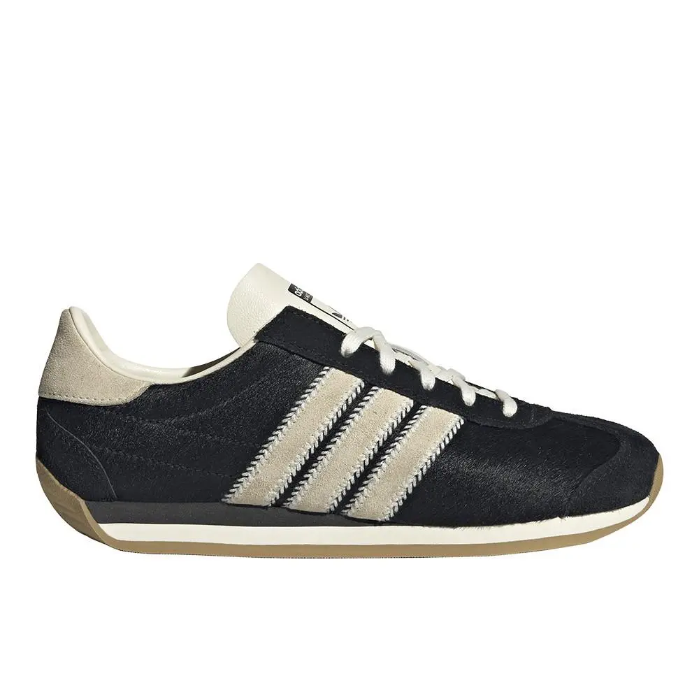 Adidas Country Og Lace Up Womens Black Sneakers Casual Shoes JQ0545