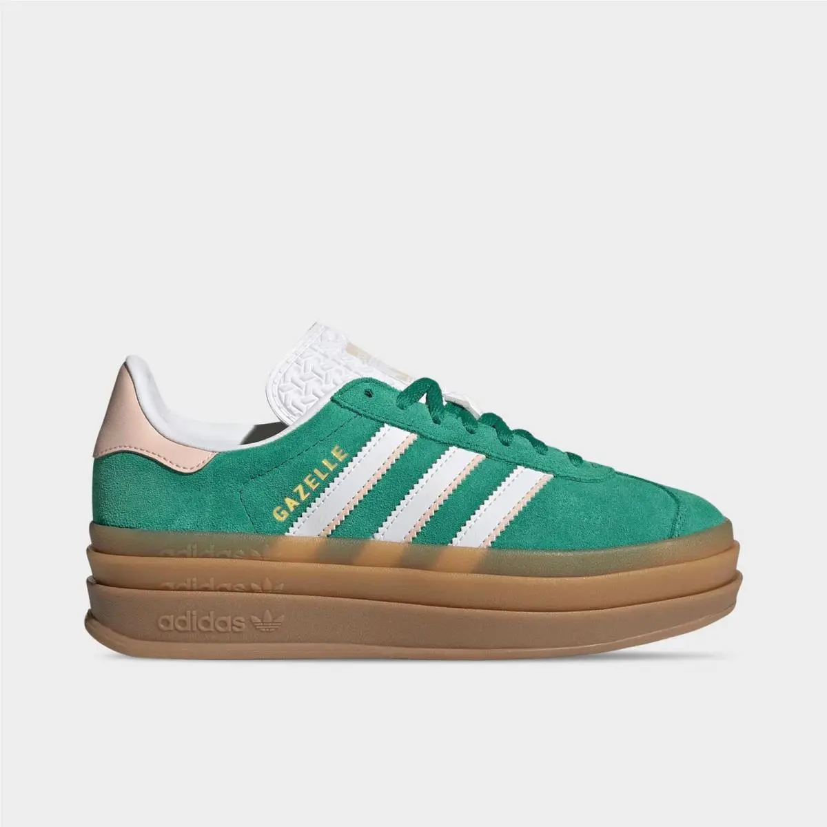 Girls` Big Kids` Adidas Originals Gazelle Bold Casual Shoes IH6455 320