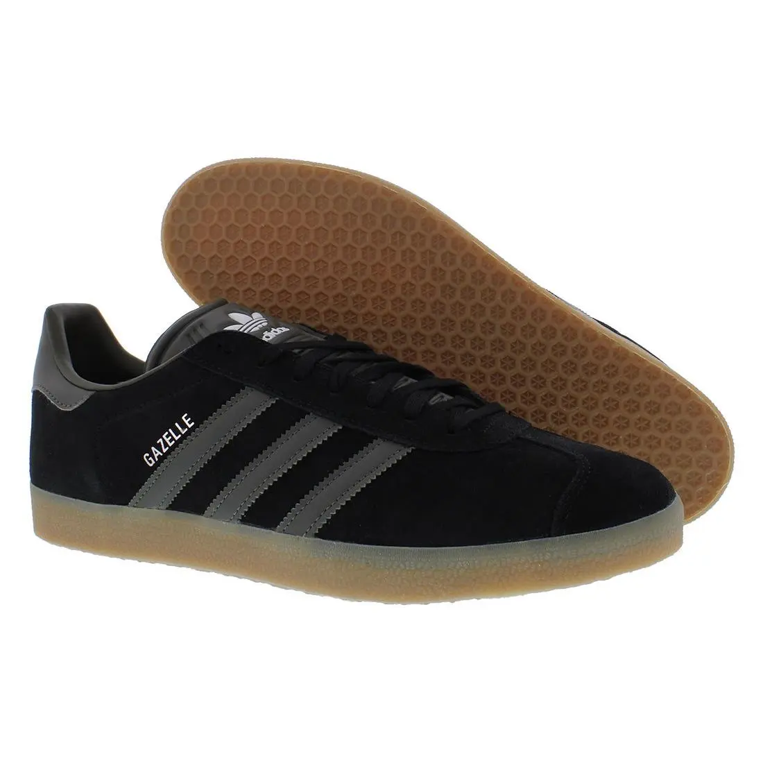 Adidas Gazelle Suede Mens Shoes Size 7.5 Color: Core Black/pantone/footwear
