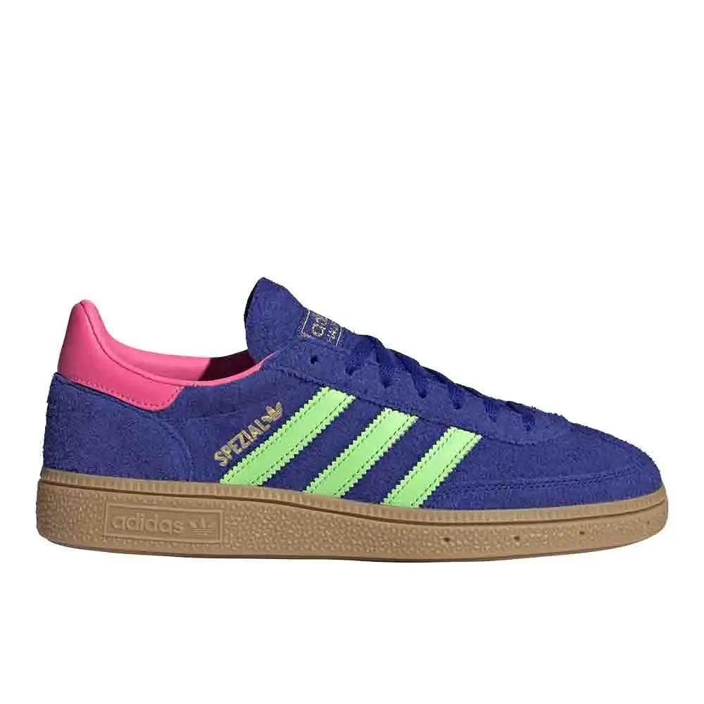 Adidas Handball Spezial Lace Up Womens Blue Sneakers Casual Shoes JP8721