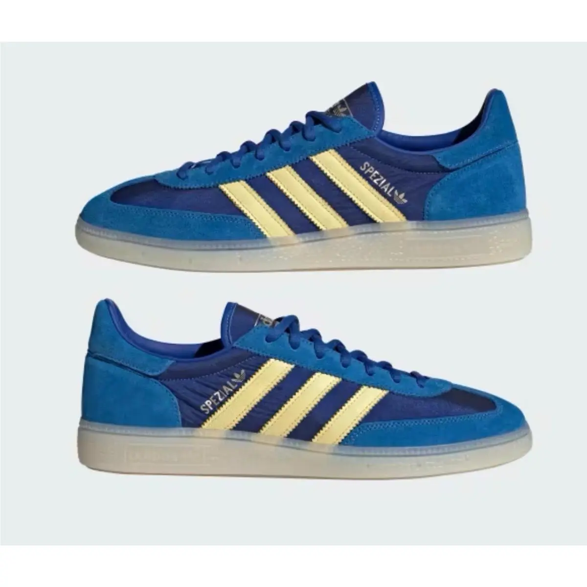 Adidas Handball Spezial Men`s Athletic Shoes Blue Off White Sneakers